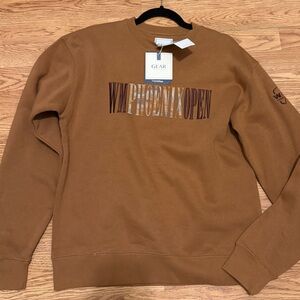 Gear For Sports Brown Phoenix Open Golf Waste Management Crew Neck Medium